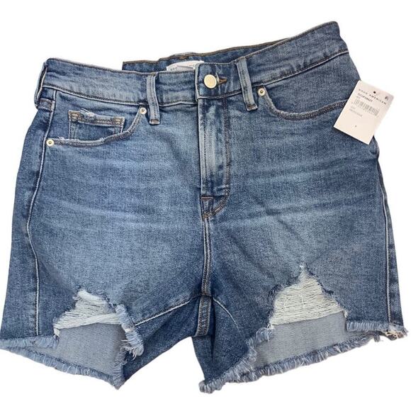 NWT Good American Bombshell Shorts SZ 8/29 - Picture 1 of 5